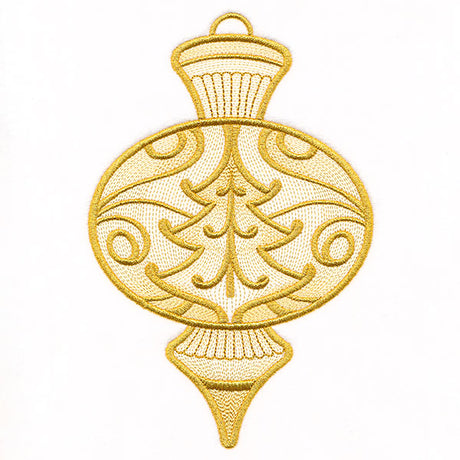 Christmas Contours Ornament 2