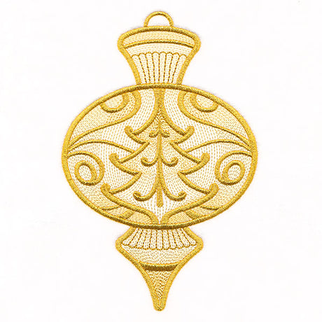 Christmas Contours Ornament 2