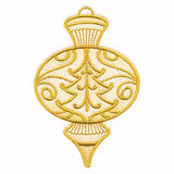 Christmas Contours Ornament 2