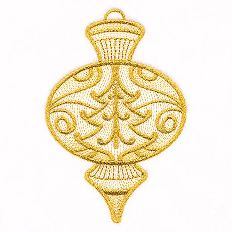 Christmas Contours Ornament 2