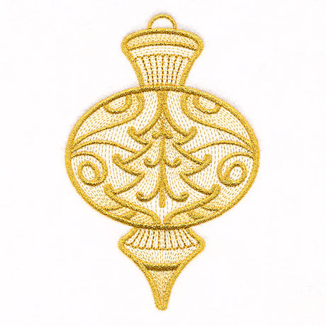 Christmas Contours Ornament 2