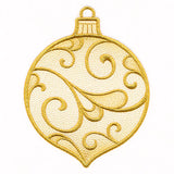 Christmas Contours Ornament 3