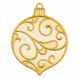 Christmas Contours Ornament 3
