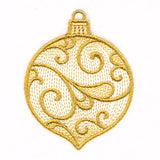 Christmas Contours Ornament 3