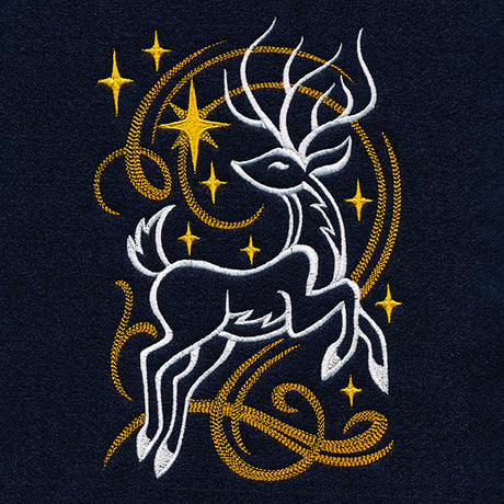 Modern Art Nouveau Reindeer