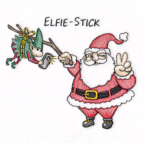 Christmas Elfie Stick
