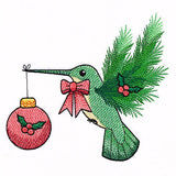 Christmas Elements Hummingbird