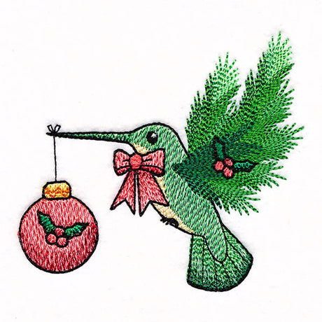 Christmas Elements Hummingbird