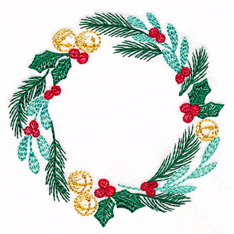 Bells & Boughs Christmas Wreath