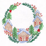 Gingerbread House Christmas Wreath