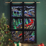 Christmas Express Train Scene Panel 2