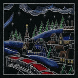Christmas Express Train Scene Panel 2
