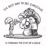 Through the Eyes of a Child Santa Scene