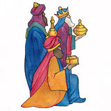 Color Theory Christmas Wisemen
