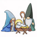 Christmas Gnome Gnativity Scene