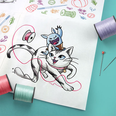 Bobblin of the Month - Cat Rodeo