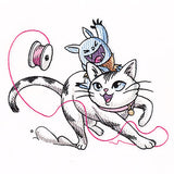 Bobblin of the Month - Cat Rodeo