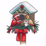 Mr. & Mrs. Santa Claus Cardinals