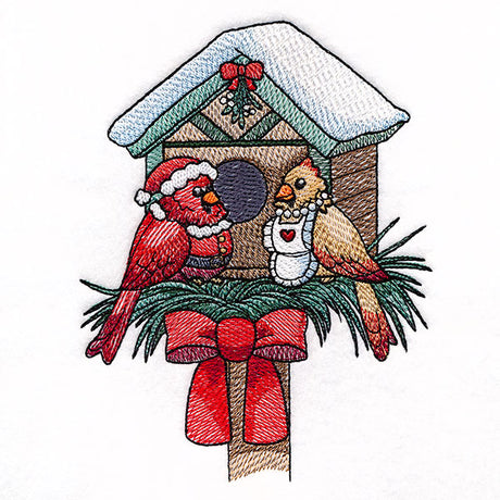 Mr. & Mrs. Santa Claus Cardinals