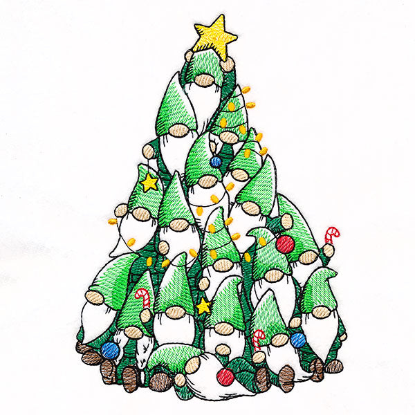 Gnome Christmas Tree