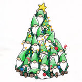 Gnome Christmas Tree