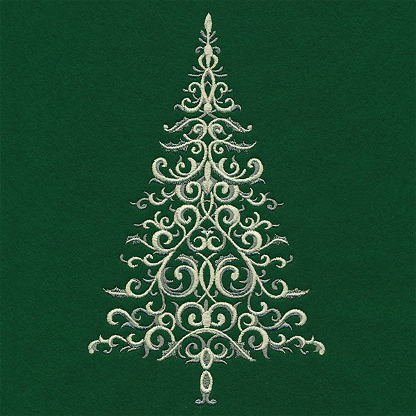 Dazzling Baroque Christmas Tree