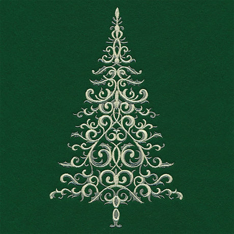 Dazzling Baroque Christmas Tree