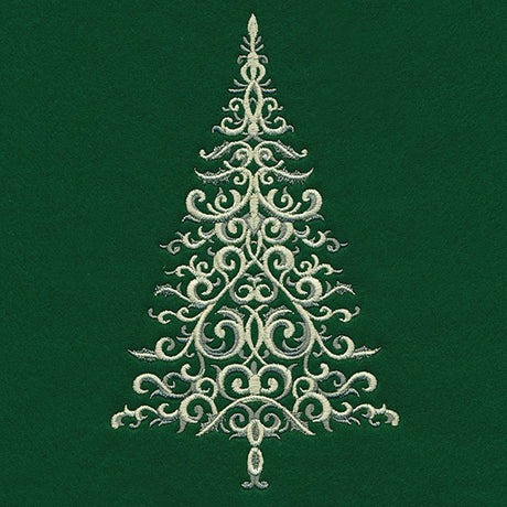 Dazzling Baroque Christmas Tree