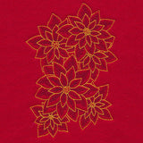 Dancing Christmas Poinsettias