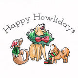 Happy Howlidays Caroling Dogs