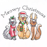 Meowy Christmas Caroling Cats