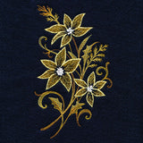 Christmas Poinsettias Spray