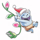 Swinging on Lights Christmas Bobblin