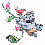 Swinging on Lights Christmas Bobblin