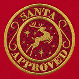 Santa Approved Official Seal (Embossed)