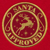 Santa Approved Official Seal (Embossed)