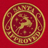 Santa Approved Official Seal (Embossed)