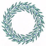 Berries and Frost Winter Wreath