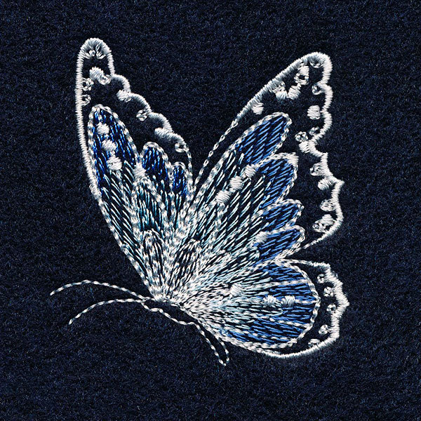 Winter Butterfly Accent