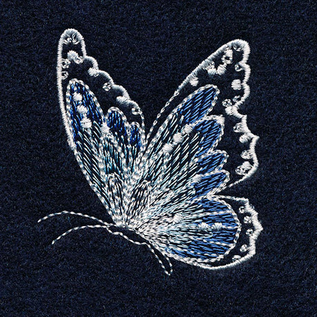 Winter Butterfly Accent