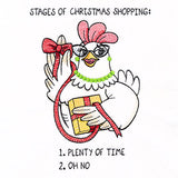 Stages of Christmas Chicken