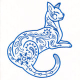 Purr-fect Paisley Kitty 5
