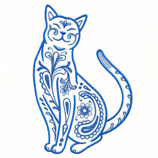 Purr-fect Paisley Kitty 4