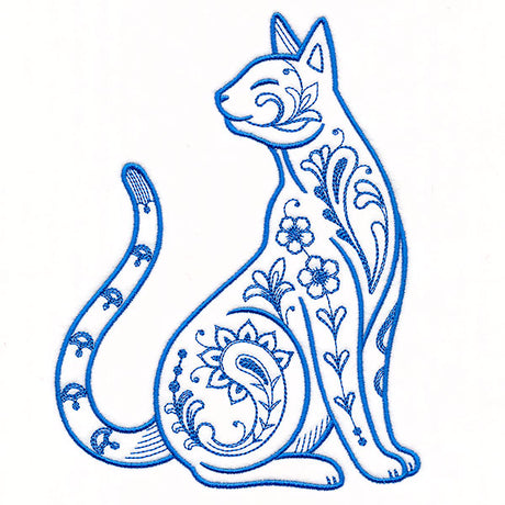 Purr-fect Paisley Kitty 3