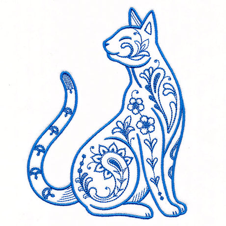 Purr-fect Paisley Kitty 3