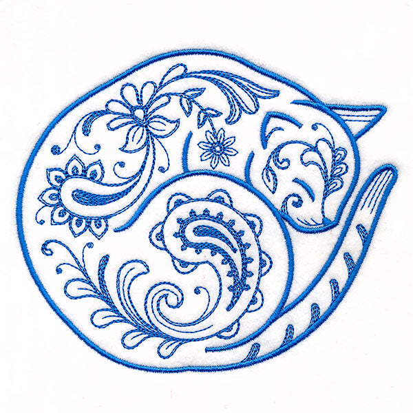 Purr-fect Paisley Kitty 2