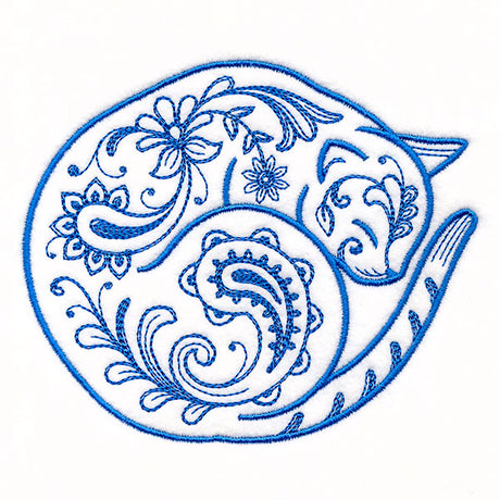 Purr-fect Paisley Kitty 2