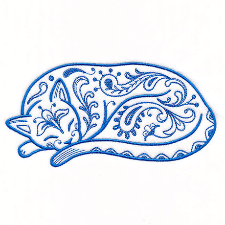 Purr-fect Paisley Kitty 1