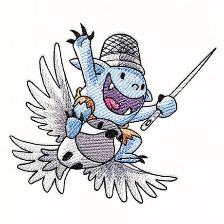 Bobblin of the Month - Riding a Chickadee