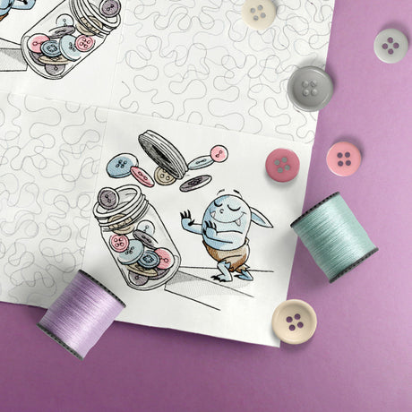 Bobblin of the Month - Pushing Buttons